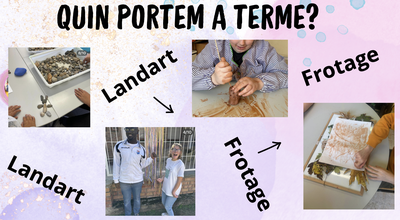 Land Art i Frottage_L'Estel