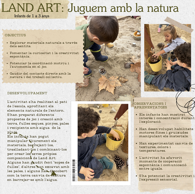 Land Art_Escola Bressol El Palauet
